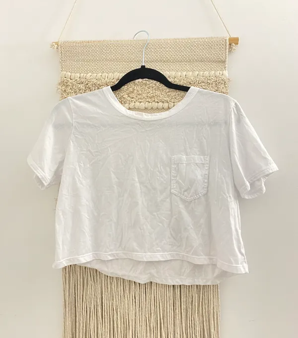 Jockey white cropped shirt - Image 2