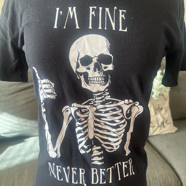 Black Graphic Tee - Image 2