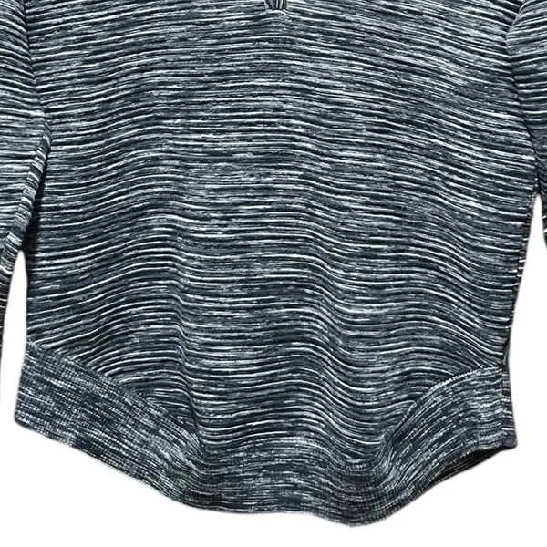 OFFLINE‎ By Aerie Home Stretch Quarter Zip Sweater Black Size Oversized XS - Image 5