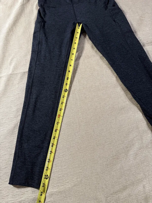 OFFLINE by Aerie The Hugger Leggings Womens Medium Gray High Rise Pocket - Image 4