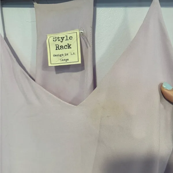 Purple slip‎ dress - Image 2