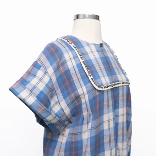 Sea New York- Plaid Flannel Dress‎ - Image 9