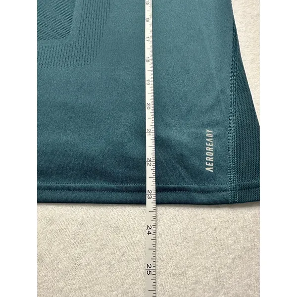 Adidas Ultimate Knit Tee Women’s Small AEROREADY Running Top Blue - Image 7