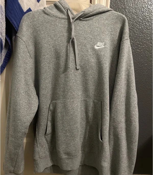 Nike Grey Hoodie Women’s - Image 2
