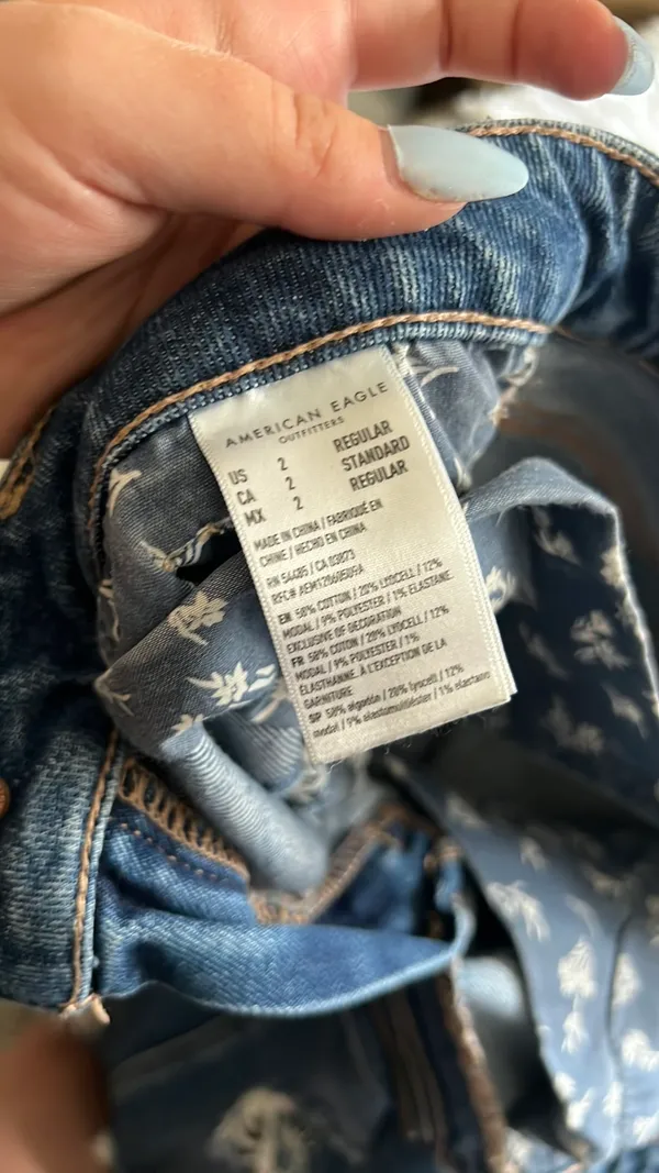 American Eagle Jeans Stretch Ripped - Image 3