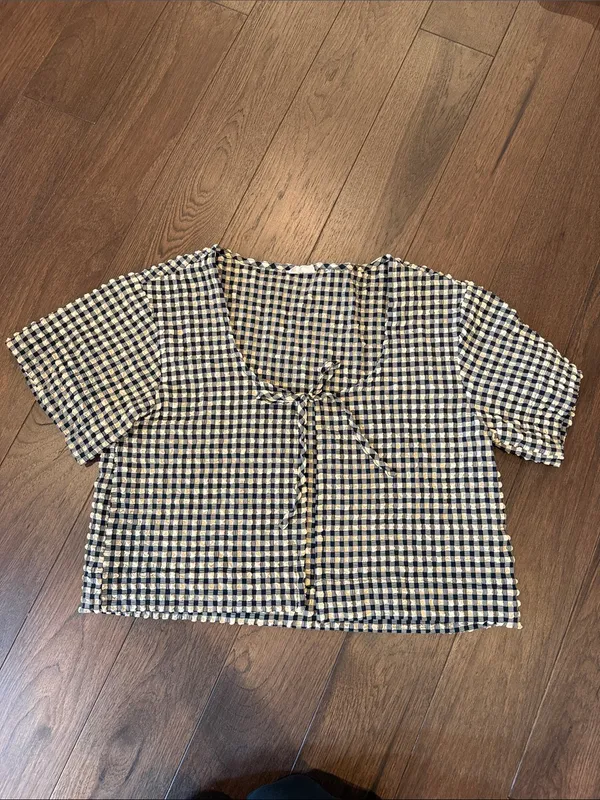 VRG GRL The Sea & I Smock Top Size Small - C11-711 - Image 2