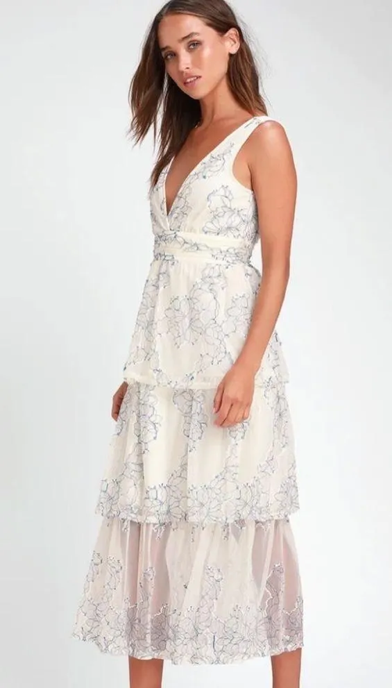 Lulus | Viviana Midi Dress - Image 4