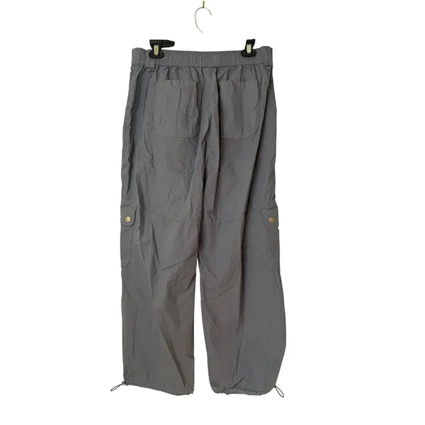 Project/Rebel Grey Cargo Utility Pants Large Bungee Hem‎ Multi Pocket Gorpcore Gray - Image 2