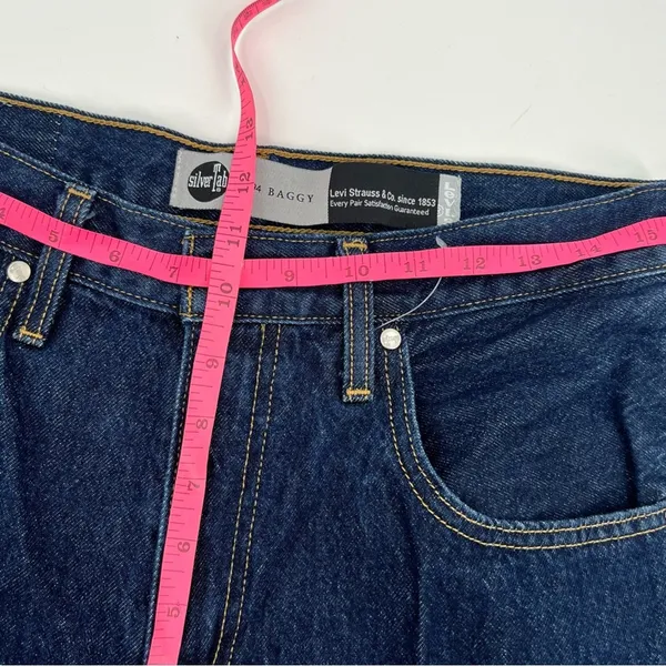 Levi’s silvertab 94 baggy jeans dark wash sz‎ 30 - Image 6