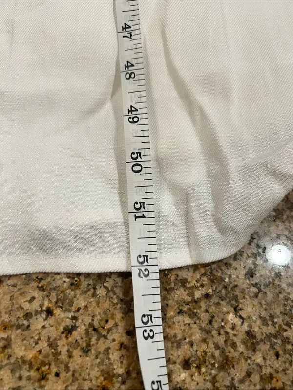 Commense Amber Detail Cami Midi Dress White Linen Blend Side Cutout Size S NWT - Image 13