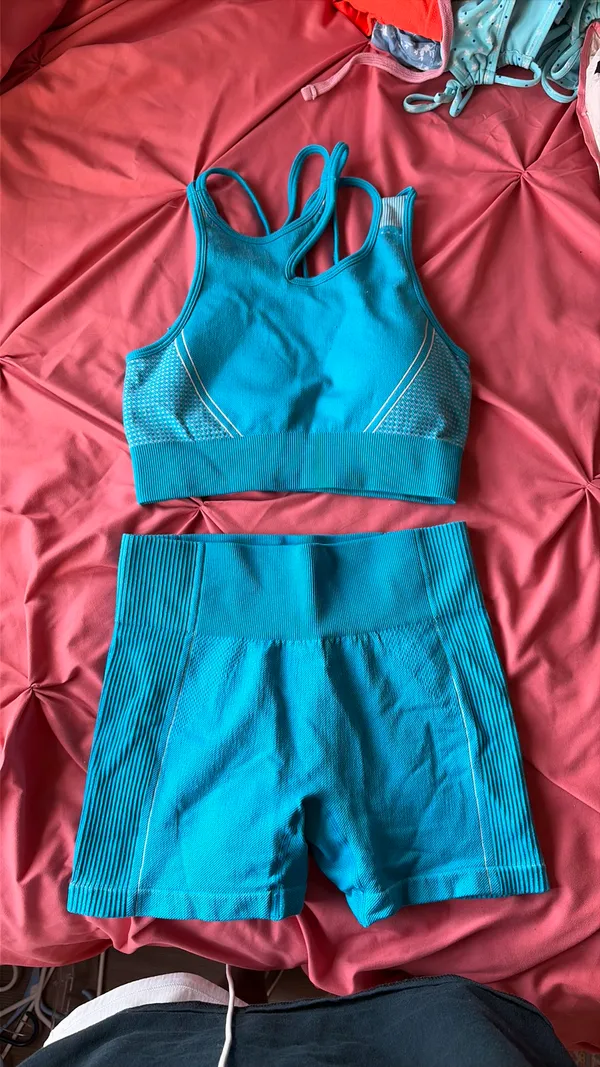 blue gym set - Image 2
