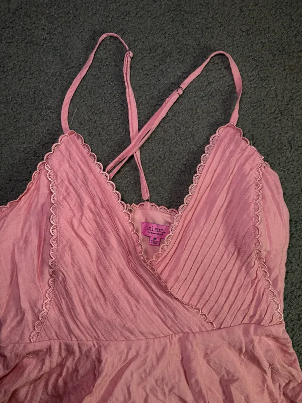 Francesca's Romper Pink - Image 3