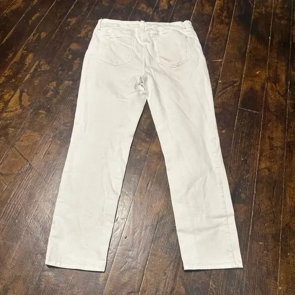 Chico’s Girlfriend perfect stretch slim leg white 0.5/6 normcore jeans - Image 2
