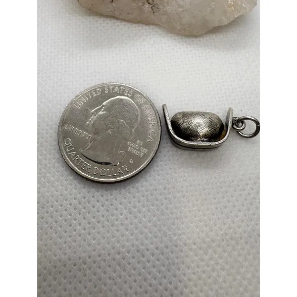 Vintage Sterling Silver Nurse Hat Charm Pendant 925 Medical Nursing Jewelry 2.3g - Image 5