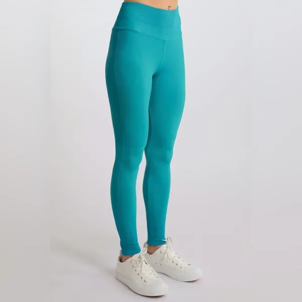 NUX Blue Leggings‎ 7/8 Size Medium NWOT Compression - Image 6