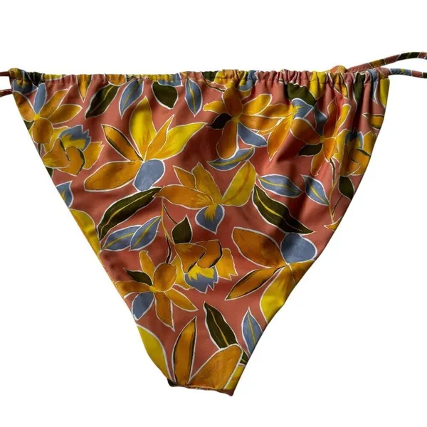 RVCA Multicolor Floral Reversible Bikini Bottom NWT | 66-12 - Image 2