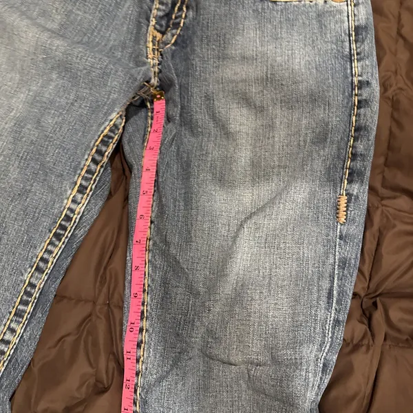 Y2K True Religion Womens Size 31 Bootcut Flare Jeans Blue - Image 15