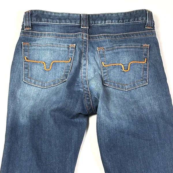 Kimes Ranch Betty Seventeen Jeans Women 2 x 32 Bootcut Cotton Western Frayed USA - Image 7
