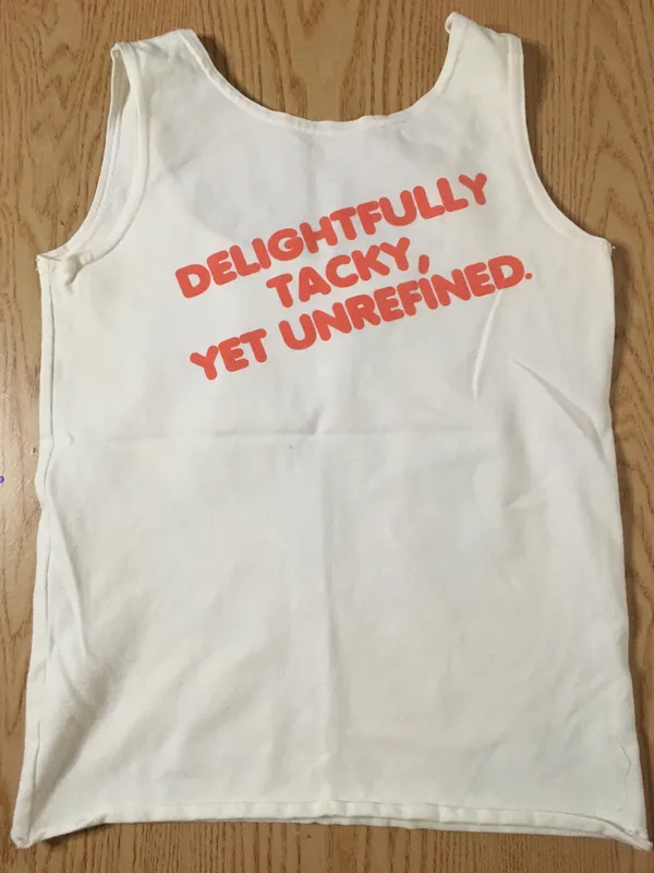 Hooters B75 Girl Worn Uniform Tank From Columbus Ohio Size Xs/Small - Image 4