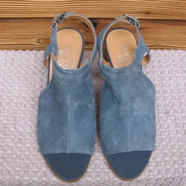 NWOB Franco Sarto Harlet Suede Block Heel Sandal - Image 5