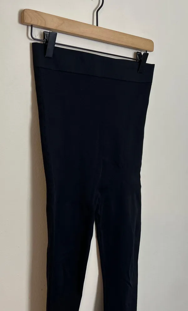 Blanqi EVERYDAY- Highwaist Postpartum + Nursing Support Leggings Black - Image 4