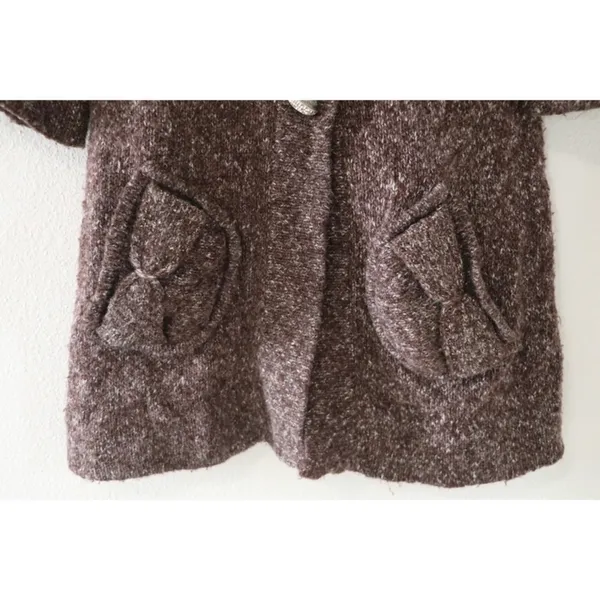 BCBGMAXAZRIA Brown Cardigan Sweater - Image 4