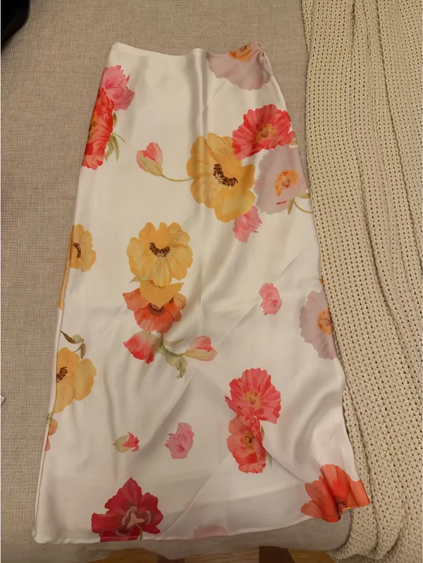 Floral skirt White - Image 2