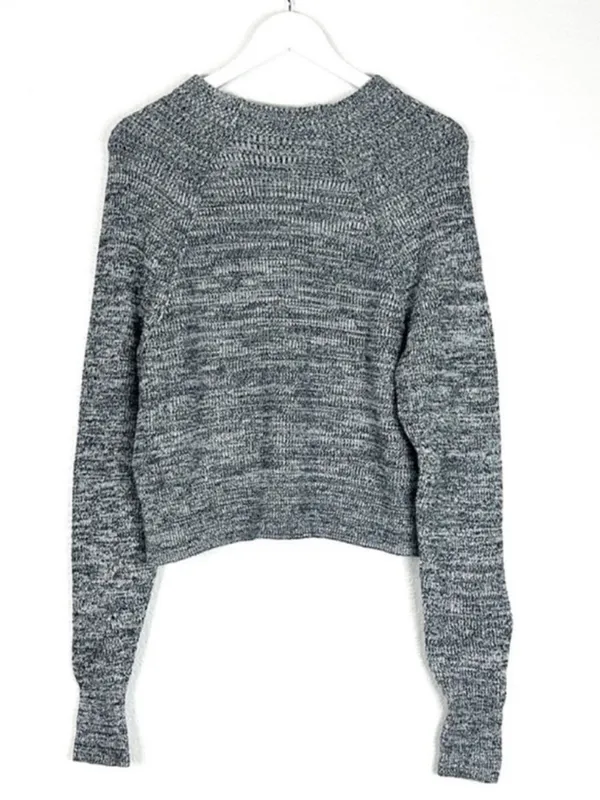 Free People cotton stretch chunky Too Good knit pullover sweater size XS EUC - Image 2