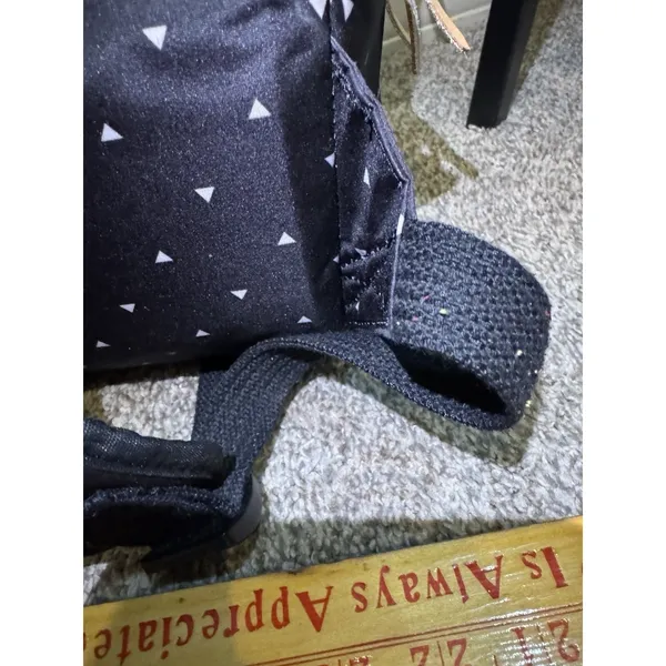 Petunia Pickle Bottom Axis Geometric Print‎ Diaper Backpack Black - Image 7