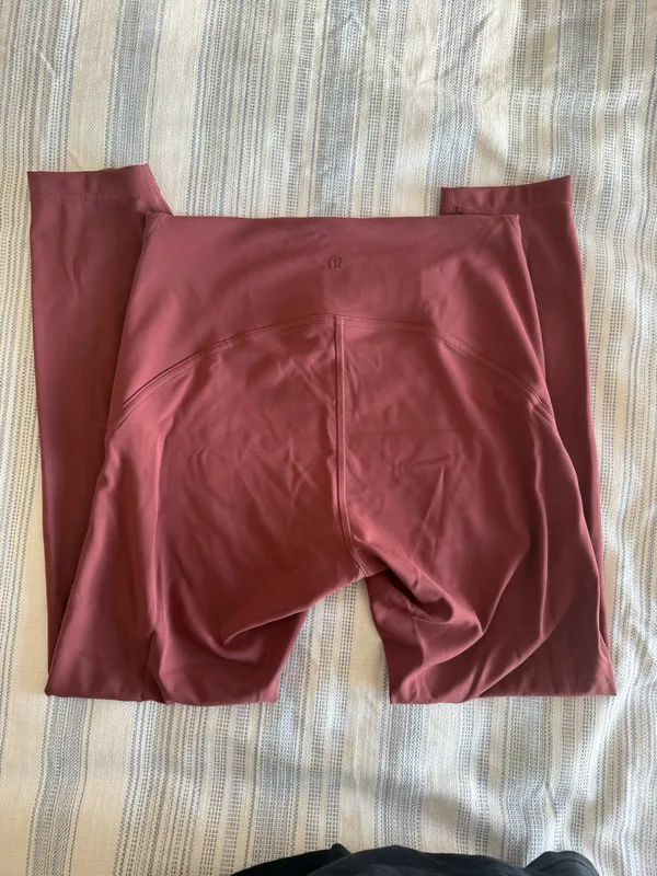 Lululemon Leggings 25" Instill High-Rise smoky red - Image 2