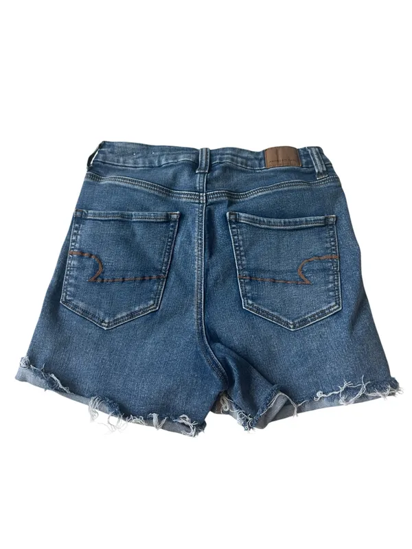 American Eagle distressed denim shorts Size - Image 7