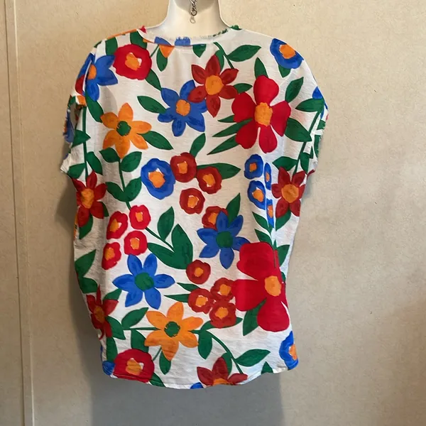 JODIFL Colorful Floral Blouse - Image 4