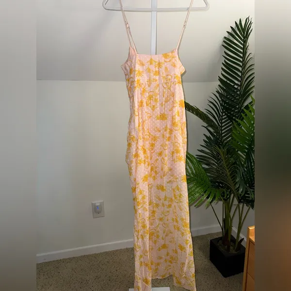 Revolve Significant Other Angelina Dress in Pineapple Palm Size US 4‎ - Image 6