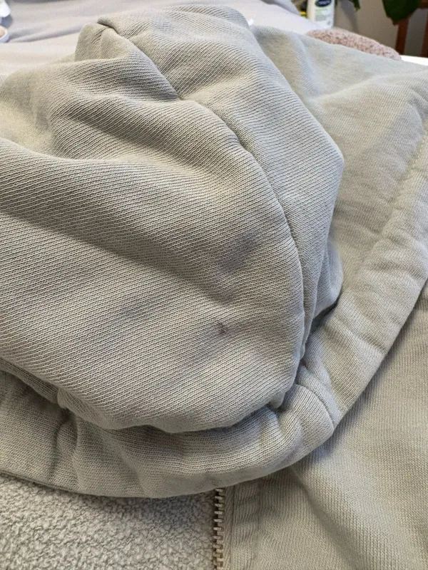 John Galt Sage Green  Zip Up - Image 3