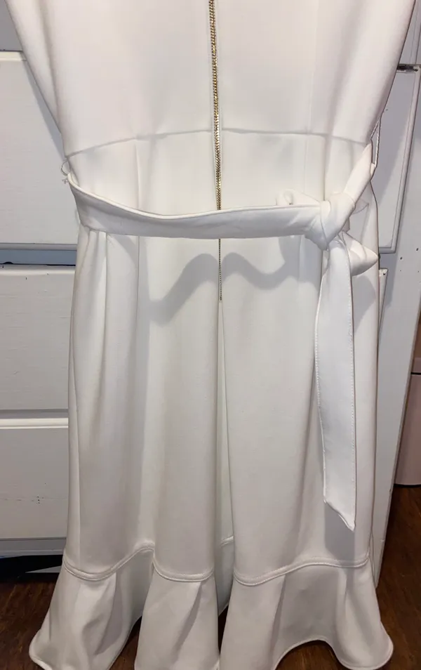 Calvin Klein White Dress - Image 5