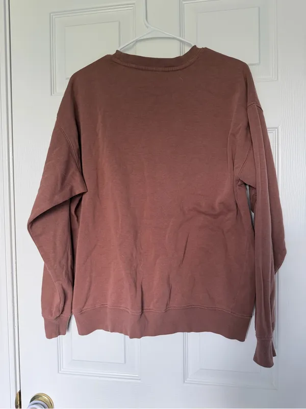 Goodie Two Sleeves Butterfly Crewneck Sweatshirt Size Small - Image 5