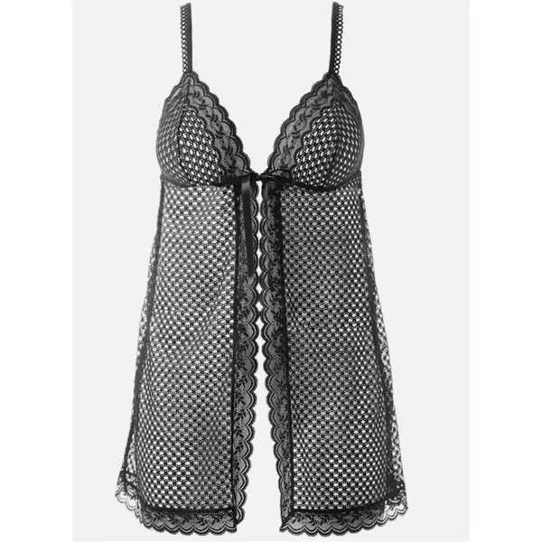 NWT Intimissimi Frou Frou Babydoll Black & White Size M - Image 11