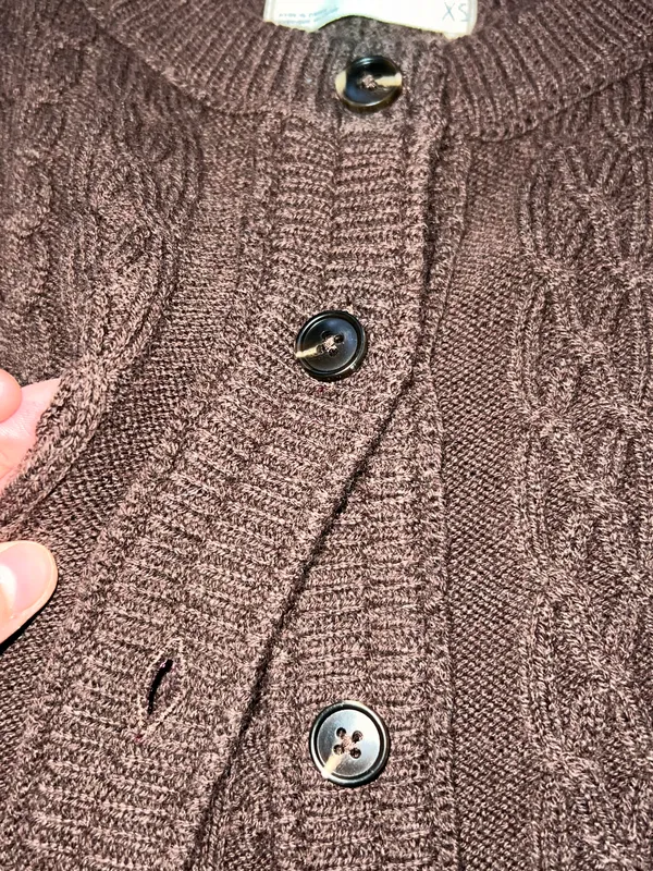 Free People Brown Cardigan - Image 4