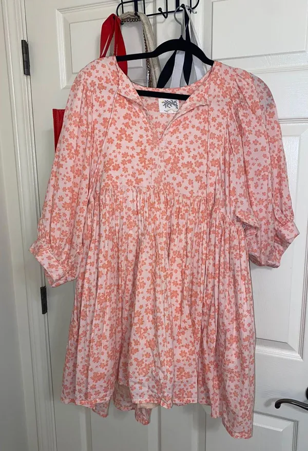 Floral dress Pink Size M - Image 2
