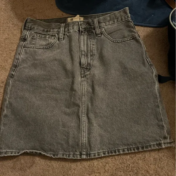 Madewell rigid‎ aline denim skirt 25 - Image 3