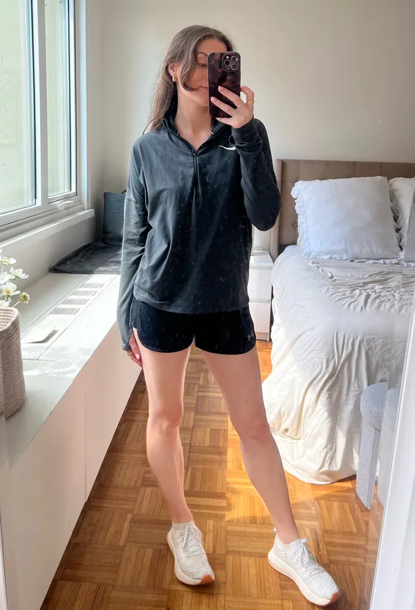 Nike Dri-Fit Quarter-Zip Pullover Running Long Sleeve - Image 3