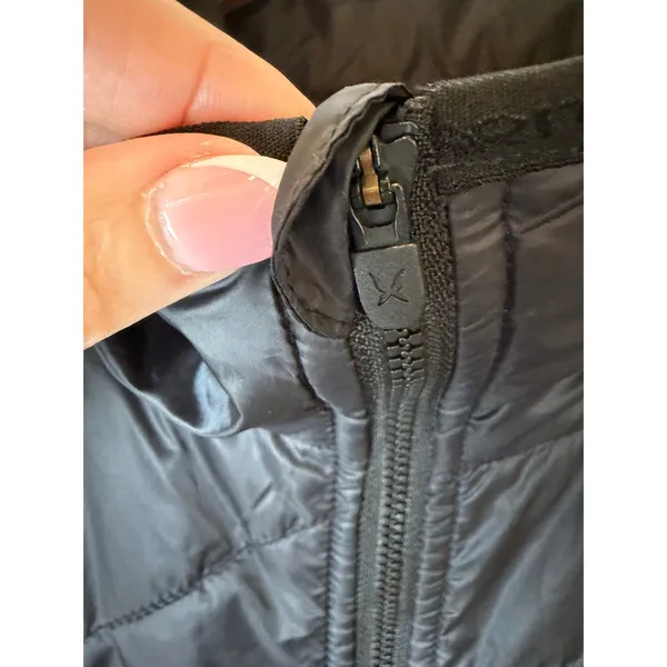 Kari Traa Eva Vest Women XL Black Quilted Hybrid Full Zip Gorpcore Hiking - Image 8
