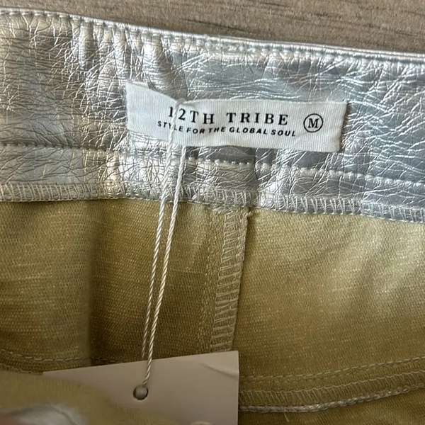 12th tribe metallic pants - Image 4