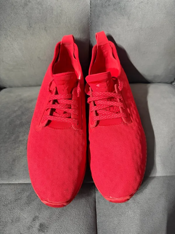 Under Armour SMGX men Size 9 Used All Red Sneakers - Image 8