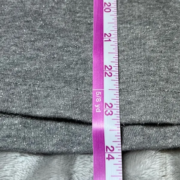 Aeropostale Womens Size XL NY Crewneck Sweatshirt‎ Grey Distressed Graphic Y2K - Image 9