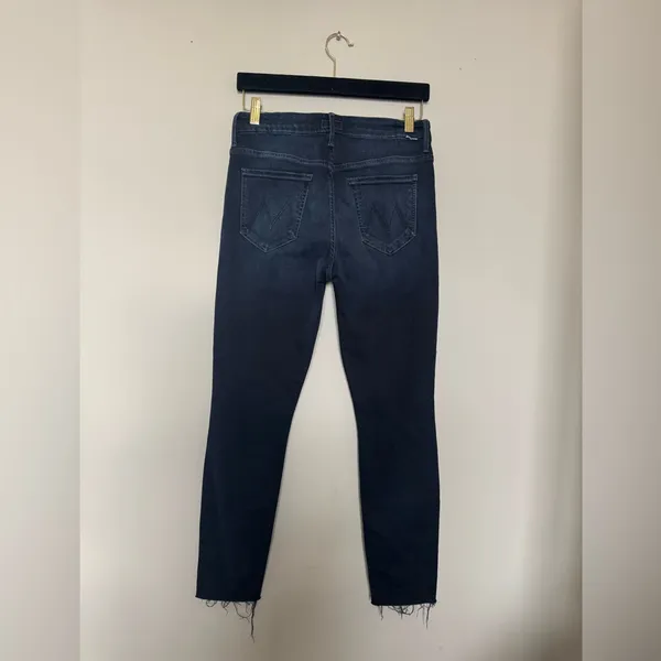 MOTHER Dark Indigo Skinny Jeans - Image 2