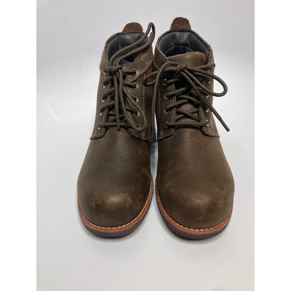 Worx by Red Wing Shoes Work Boots Womens 6.5W Brown Excellent Leather EH 5120 - Image 2