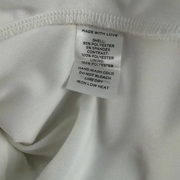 Lulus White Halter Mini Dress  S - Image 7