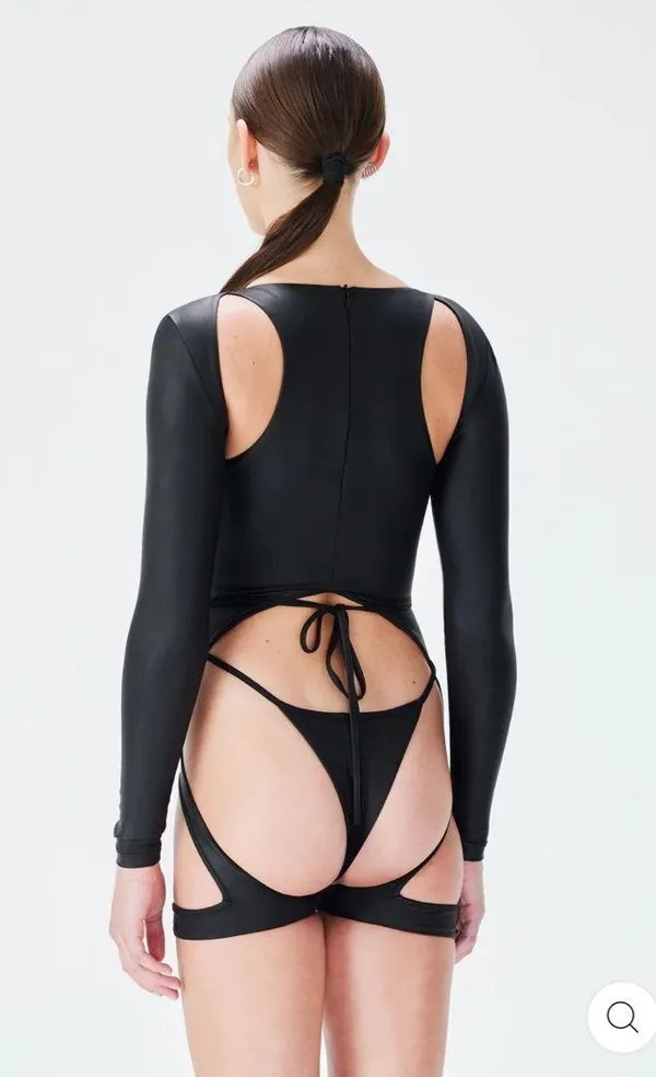 Iamnotbasic Infinity bodysuit Black - Image 2