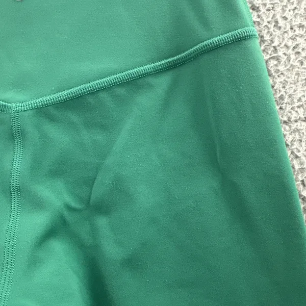 Lululemon Align High Rise Shorts 6" Green Athletic Athleisure‎ Yoga Women's 2 - Image 6